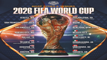 ৩ দেশের ১৬ ভেন্যুতে হতে যাচ্ছে ফুটবল বিশ্বকাপ ২০২৬