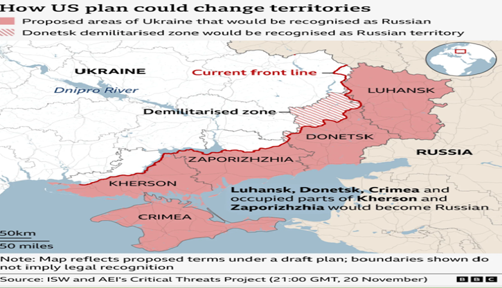 রাশিয়াকে ভূখণ্ড ছেড়ে দেওয়া নিয়ে আবারও জেলেনস্কির হুশিয়ারি